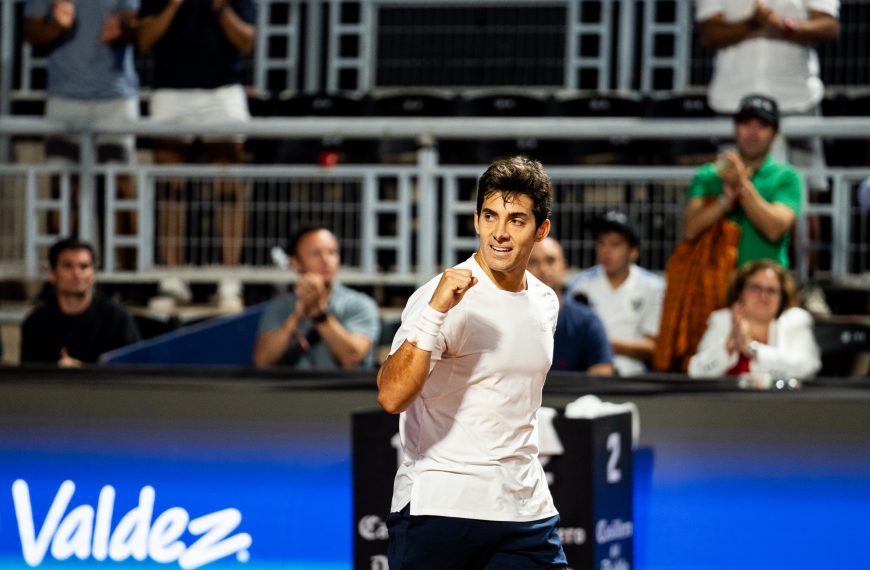 TENIS | Cristian Garín avanza a segunda ronda del ATP de Santiago